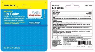 Walgreens Medicated Stick Card.jpg Card - Walgreens Medicated Stick Card